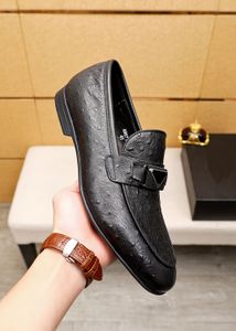 2023 New Mens Trade Shoes Fashion Party Formal Oxfords Brand Designer Designer Business Office Flats Casual Loafers Размер 38-45