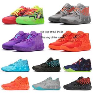 2023 Zapatos Lamelo MB.01 Zapatos de baloncesto LaMelo Ball Zapatillas de deporte para hombre Zapatillas LO UFO Black Blast Buzz City Rock Ridge Red Rick y Morty NotLamelo zapatos