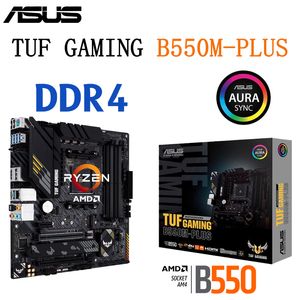 Asus TUF GAMING B550M-PLUS B550 Motherboard Desktop SATA III USB 3.2 Gen2 PCI-E 4.0 DDR4 128 GB 4400 (OC) CrossFireX Placa-me Neu