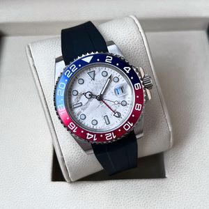 Oglądaj Mens Classic Watches Watching Wysokiej jakości najlepsze luksusowe markę Clock Rubber Men Projektant mody na rękę