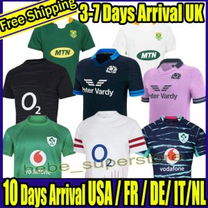 S-5XL 2022 2023 İrlanda Rugby Jersey 22 23 İskoçya İngilizce Güney İngilteres İngiltere Afrika Evi Uzakta Alternatif Afrika Rugby Gömlek Erkek Kadınlar