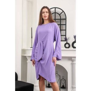Casual Dresses Women's Waist Detailed Summer Solid Patterned Midi Dress Long Sleeved Aerobin Turkey 2023 FashionCasual