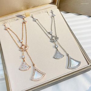 Ketten 2023 Top Hohe Version Rock Halskette Hypoallergen Feminin Elegant Verlobung Hochzeit Schmuck Geschenk Großhandel Spot Waren