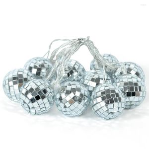 Party Decoration Christmas Round Ball LED String Lights Xmas Tree Hanging Ornaments Garland Wedding Home Year Holiday