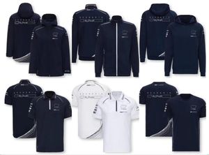 Homens camisetas Novo F1 Racing Hoodie Verão Camisa Polo de Manga Curta Personalizada com o mesmo estilo STI7