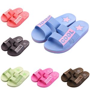 Slippers Indoor outdoor green pink black coffee women men shoes Beach Coast bathroom antiskid sandal size 36-45