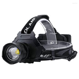 Headlamps Upgrade LED Rechargeable Headlight 90000 Lumens Super Bright With 5 Modes And IPX7 Level Waterproof