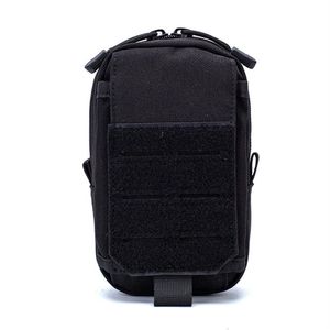 Molle Accessory Tool Bag Outdoor Cycling Mountaineering Hiking Waist Bag Mobile Phone Sundry Tactical Storage Bag 297i