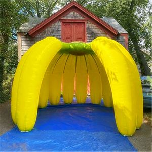 Donflatible Banan Reflatable Balloon namiot z paskiem LED i dmuchawą do dekoracji sufitu w klubie nocnym