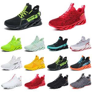 Löpskor för män andningsbara tränare General Cargo Black Sky Blue Teal Green Red White Mens Fashion Sports Sneakers Gratis sextiosex