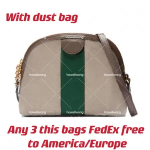 Ophidia küçük omuz kabuk çantası tuval ile kakma web şeritli detay altın tonlu donanım fermuar çekişleri ile çift harfli cazibe bayan vintage crossbody çanta