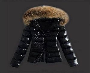 Kış ceket kadınları parlak kadın ince puffer kadın ceket siyah kahverengi parkas mujer chaqueta doudoune femme 2109131061411