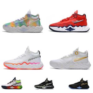 Męskie zoom gt run cut Basketball Shoes Kids Womens USA Red Navy Multicolor Freshwater Green Aqua What the Lebron 19 Sneakers Tennis