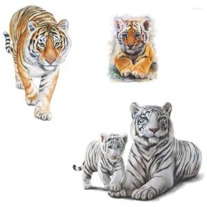 Wall Stickers 3D Tiger Animal Wallpaper Kids Bedroom Decoration Living Room Home Decor Removable Decovative Nursery Decals