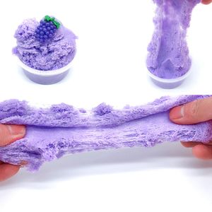 60ml Air Fluffy Slime Polymer Clay Toys Soft Cotton Algodão Fluffy Cloud Mud Glue Antistress Toy Putty Children Gifts 1892