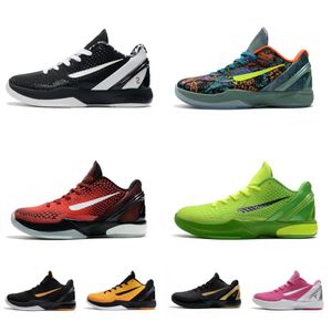 Womens KBS black mamba 6 basketball shoes kids ZK bryants 6s vi sneakers What the White Forever ASG Bred Pink mens KB6 tennis with272s