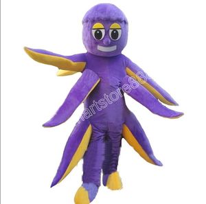 Nowa maskotka dla dorosłych Octopus Mascot Costumes Animed Temat Cartoon Mascot Postacie Halloween karnawałowy