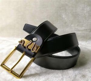 2023 Bältes Snake Buckle Designer Belts For Men and Women Cowhide Belt Leather Fashion Midjeband6550981