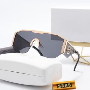 glasögon ram nya våg mode solglasögon miljöskyddsglasögon mäns mode senaste black metal full ram UV400 Sunshade Square