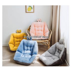 Cushion/Decorative Pillow Seat Cushion Semi-Enclosed One Chair Cushions Desk Warm Soft Travel Memory Foam Comfort Seat Cushion Pad For Home Office 230311