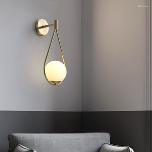 Wall Lamps Nordice Bathroom Light Crystal Bedside Living Room Dining Luminaria De Parede Monkey Lamp