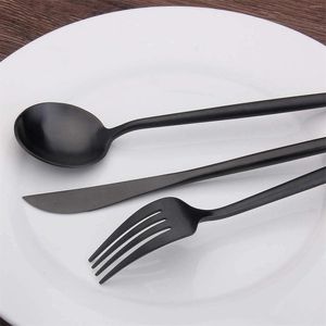 Dinnerware Sets 24PCS Stainless Steel Cutlery Set Elegant Mirror Polished Tableware For Wedding Thanksgiving Christmas TS2