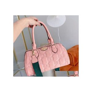 Other Bags Embossed Woman Bag Handbag Purse Leather Women Messenger Cross Body Color Bar Clutch Shoder Wallet Delivery Drop Lage Acce Dhdfj