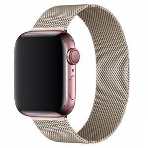 Apple Watch için Manyetik Döngü Band 7 6 5 4 Iwatch Serisi Dropshipping Paslanmaz Çelik İzleme Bandı 44mm 42mm için İzleme Kayışı