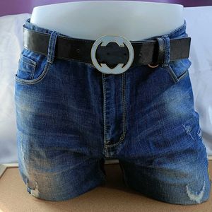 Klassisk vintage tygtryck Film Buckle Belt High-kvalitet Cowhide Men and Women Jeans Casual Belt Bredd 3,8 cm Toppdesigner Bälten Partihandel