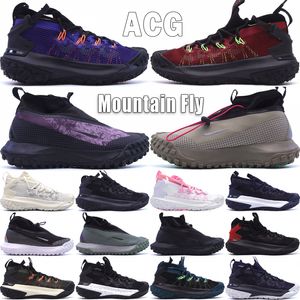 ACG Mountain Sinek 2 GTX Trail Erkekler İçin Koşu Ayakkabıları Kadınlar Orta Kesim Eğitmenleri Top Haki Kil Yeşil Siyah Zeytin Açık Tırmanış Spor Ayakkabıları Boyut 36-45