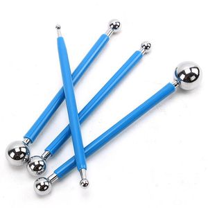 DIY Stainless Steel Ball Polymer Clay Pottery Ceramics Sculpting Modeling Fondant Cake Decorating Modelling ball Tools213E