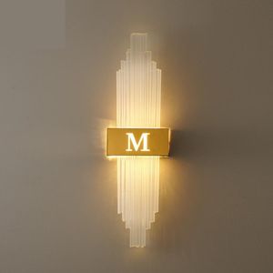 Wall Lamps Contemporary Crystal Mirror Waterproof Indoor Lights Bathroom Bedroom El Coffee Shop Novelty Led Sconce
