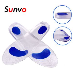 Shoe Parts Accessories Silicone Gel Insole for Flat Feet Arch Support Orthopedic Insoles Plantar Fasciitis Pain Relief Foot Care Metatarsal Pad 230311