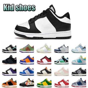 2023 Dunks Children's Casual Shoes New Chunky Kids Shoes Boys Girls Designer Fashion Low Sneakers Athletic Children Walking Toddler Infant Sports Trainers Us 3yybwx