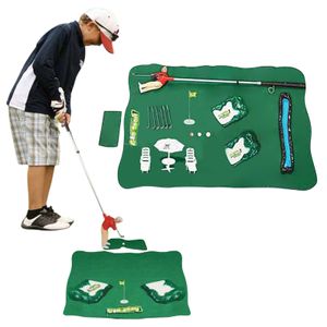 Outros produtos de golfe Mini Golf Professional Practice Set Golf Ball Sport Set Set Infantil Toy Golf Club Practice Ball Sports Indoor Games Treinamento de golfe 230311