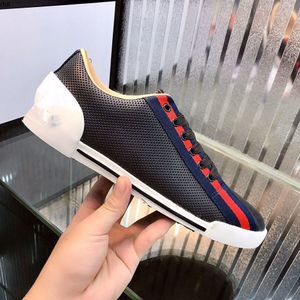 Den senaste försäljningen av hög kvalitet Men Retro Low-Top Printing Sneakers Design Mesh Pull-On Luxury Ladies Fashion Breatble Casual Shoes KMJN RH8000000002