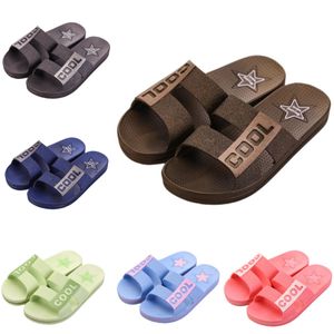 Slippers Beach Deep Deep Dark Rosa Mulheres Sapatos Costa Banheiro Azul Verde Brown Marrom Indoor Antiskid Sandália Tamanho 36-45