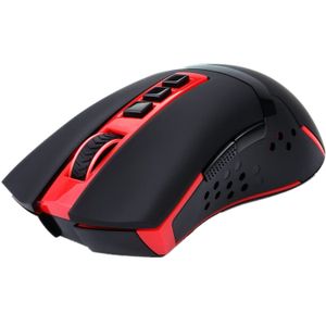 n M692 Wireless Gaming Mouse RED LED Backlit MMO 9 Button Programmable Cordless Computer Mice for Windows PC Gamer