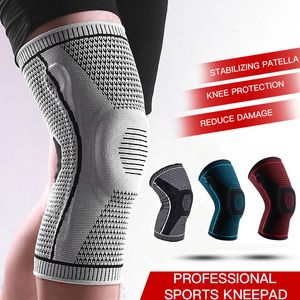Elbow Knee Pads Silicone Full Knee Sleeve Brace Strap Patella Medial Compression Protection Sport Pads for Arthritis Knee Relief Workout Sports 230311