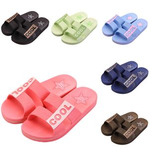 Slippers rosa macio verde preto laranja respira roxo homem homem sapato praia banheiro banheiro interno de sandália antiskida externa