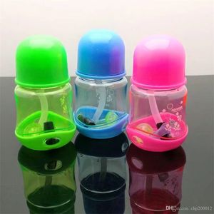 Smoking Pipes Coloured plastic bottle pot ,Wholesale Bongs Oil Burner Pipes Water Pipes Glass