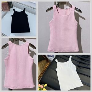 Kvinnors ärmlös t-shirt modetank för sommaren utomhussportvästar för kvinnor SML