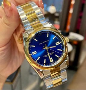 41mm 36mm herrkvinnor Automatisk kvartsklockor Lysande Sapphire Swim armbandsur Fullt rostfritt stål Super lyxklocka Ny design D5789K