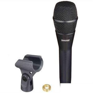 マイクKSM9HS Dualdiaphragm Condenser Handheld Vocal Microphone for Sing Stage Karaoke Gaming Professional Drop Delive DH4KP