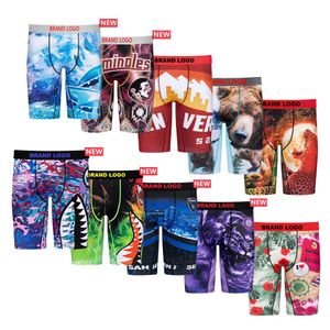 Designer Shortwear Shorts Multi Styles Mens boxer Sexy Poltações de roupas íntimas impressas boxers macios de baús de natação respiráveis com marca de marca com bolsa nos tamanho S-3xl