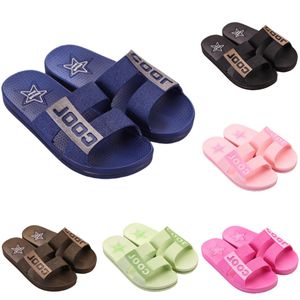 Slippare inomhus utomhus lila kaffe blå mjuka kvinnor män skor strand kust badrum antiskid sandal storlek 36-45