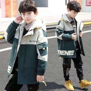 Cappotti Ragazzi Autunno Sport Giacca a vento Giacca primaverile Bambino Media lunghezza Casual Bello Patchwork Capispalla Abbigliamento autunnale per bambini Cappotti 12 230311