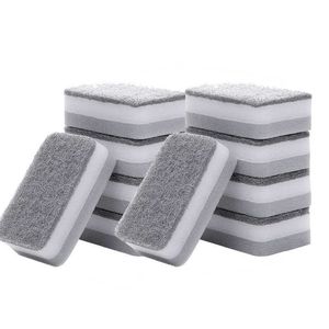 Sponges Scouring Pads Sponge Scouring Pads Cleaning Dish Washing Catering Scourer Cleaning Cloth Kitchen Household Cleaning Tools Accessories R230309