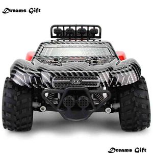 CARRO ELÉTRICO/RC 2 4 GHz de controle remoto sem fio caminhão deserto 18 km H Drift RC Offroad Rtr Toy Presente Atualizada Presentes para Garotos 21080929 DHA92