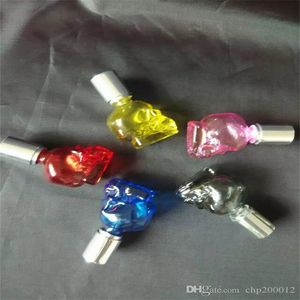 Smoking Pipes Skull bone alcohol lamp ,Wholesale Bongs Oil Burner Pipes Water Pipes Glass Pipe Oil